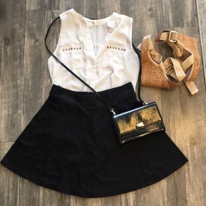 Socialite Black mini skirt